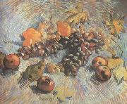 Still life with Grapes,Apples,Pear and Lemons (nn040 Vincent Van Gogh